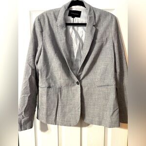 Women Banana Republic Gray Suit